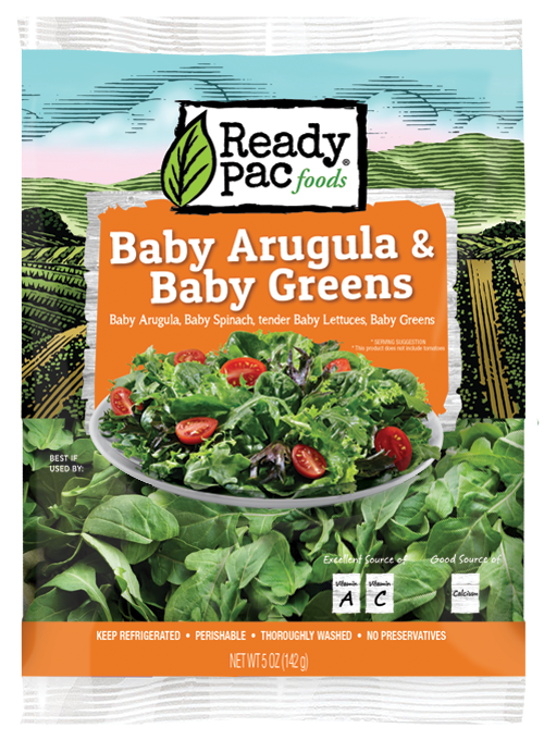 Baby Arugula and Baby Greens Salad Blend