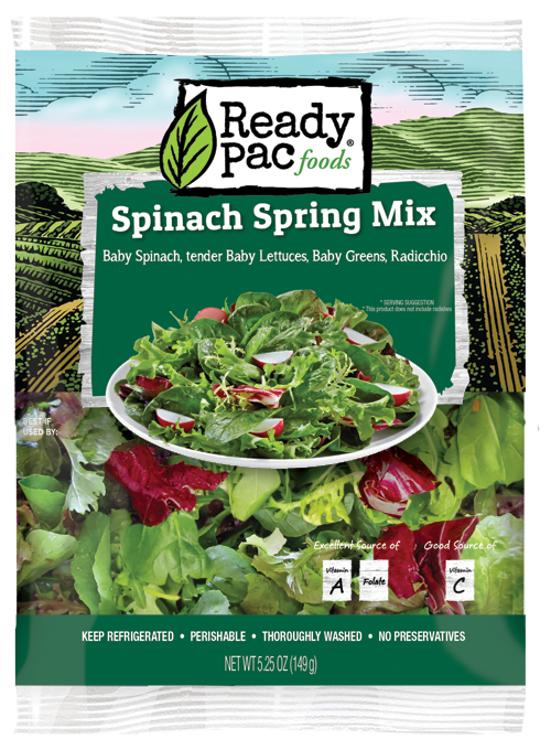 Spinach Spring Mix Salad Blend