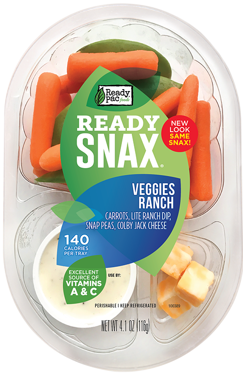 Ready Snax® Veggies and Cheese with Ranch Dip