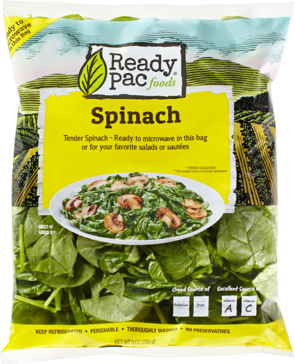 Microwaveable Spinach