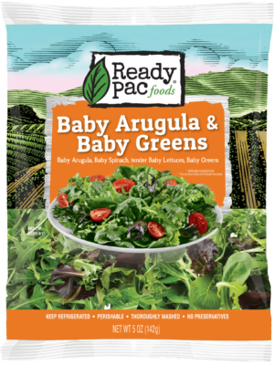 Baby Arugula and Baby Greens